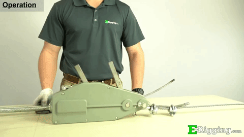 Tyler Tool Manual Cable Winch: Pull a Load Tyler Tool Manual Cable Winch: Pull a Load