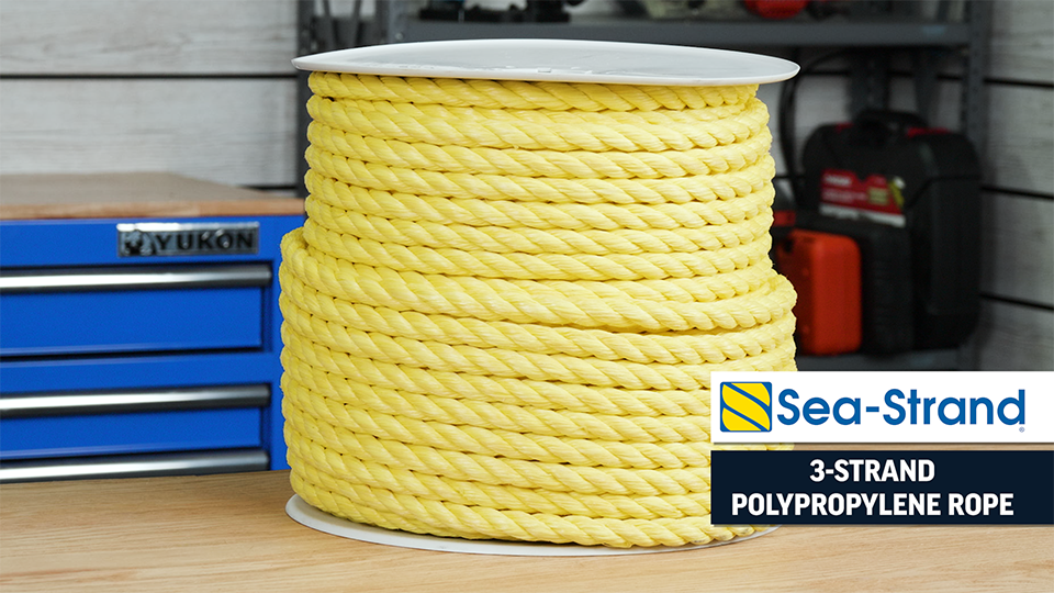 Sea-Strand 3-strand Polypropylene Rope
