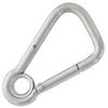 Stainless Asymmetric Spring Snap Links With Eyelet
