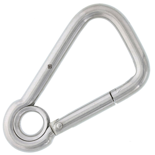 Stainless Steel Asymmetric Snap Link With Eyelet 