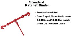Standard Ratchet Binder Standard Ratchet Binder