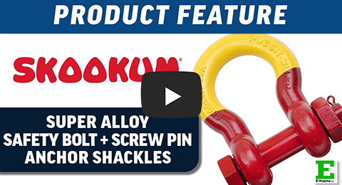 Skookum Super Alloy Anchor Shackles | E-Rigging Productss Skookum Super Alloy Anchor Shackles | E-Rigging Products