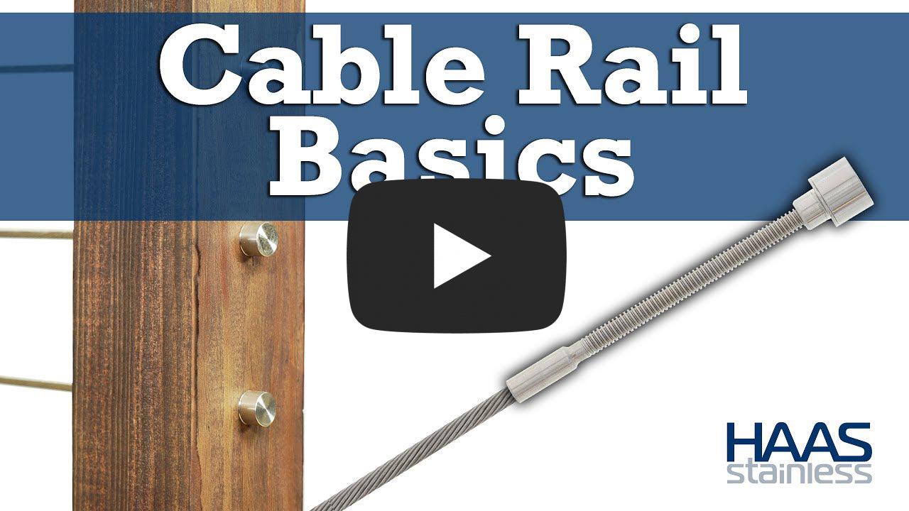 Cable Rail Instruction video