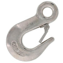 3/8" Type 316 Stainless Steel Slip Hooks with Eye