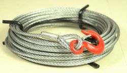 Tyler Tool Manual Cable Winch: 65ft Cable with Drop Forged Hook