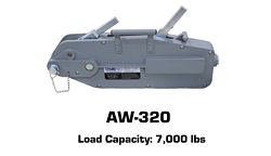 Tyler Tool Manual Cable Winch: AW-320