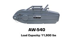 Tyler Tool Manual Cable Winch: AW-540