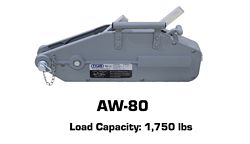Tyler Tool Manual Cable Winch: AW-80