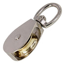 5/16" Line x 1-1/2" Diameter Swivel Eye Single Pulley