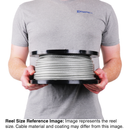 1/4 inch X 200 foot pro strand 7x19 vinyl coated galvanized cable reel size