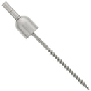 Axis 1/8" Straight Run Cable Rail End Fitting Assembly for Wood Posts (AXSS-1)