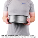 1/8 inch X 1000 foot pro strand 7x19 hot dip galvanized cable reel size