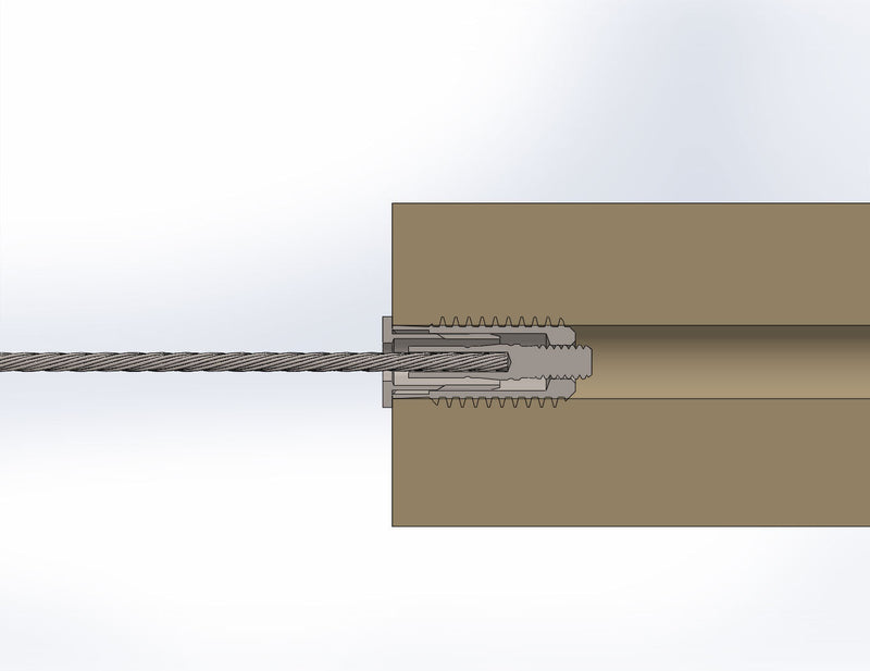 1 8 lag receiver swage stop 3d section