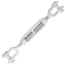 1" X 6" Galvanized Jaw & Jaw Turnbuckle