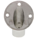 1 tubing 30 degree stainless steel round concave base alt