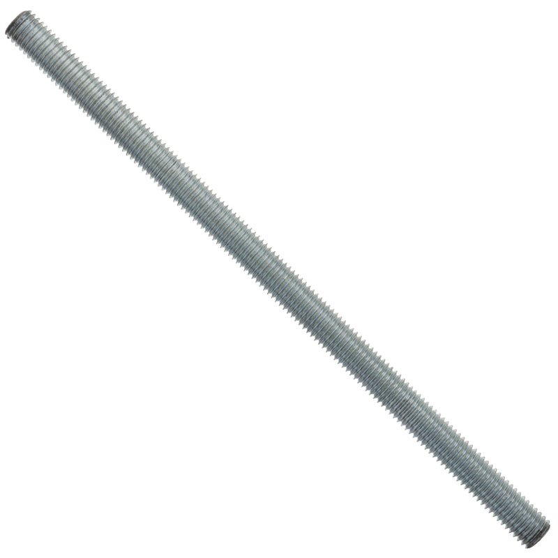 1/2" x 12" Chicago Hardware Zinc Plated Threaded Rod