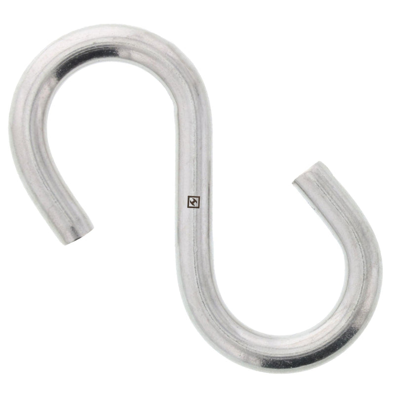 1/4" x 1-7/8" Stainless Steel S Hook