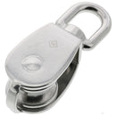 1/4" Rope x 1" Sheave Stainless Steel Swivel Eye Block