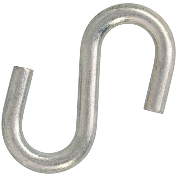 National Hardware S273-433 Open S Hook 2-1/2 Inch Zinc Plated Steel Bulk: S  Hooks Open Steel (038613121706-1)