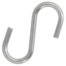 1.5" x 28 lbs, Zinc Plated S-Hook, Type II, 498
