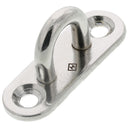 3/16" Stainless Steel Oblong Pad Eye