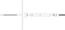 3 16 axis turnbuckle straight run drawing