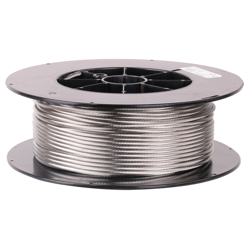 Grand Strand 3/16 x 200', 1x19, Type 316 Stainless Steel Cable