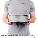 3/16 inch X 200 foot pro strand 7x19 vinyl coated galvanized cable reel size