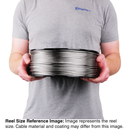 3/16 inch X 500 foot grand strand 1x19 type 316 stainless steel cable reel size