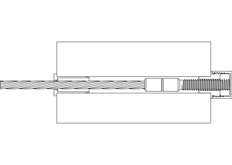 3 16 swage stud assembly drawing section
