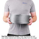 3/8 inch X 100 foot pro strand 7x19 hot dip galvanized cable reel size