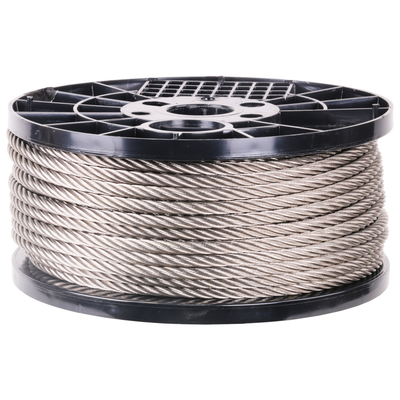 PRO Strand 3/8 X 200', 7x19, Type 304 Stainless Steel Cable