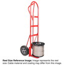 3/8 inch X 500 foot haas stainless 7x19 type 316 stainless steel cable reel size