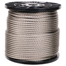 3/8 inch X 500 foot pro strand 7x19 type 304 stainless steel cable reel main