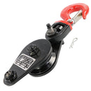 3 Inch X 2 Ton Hook Snatch Block Opened 