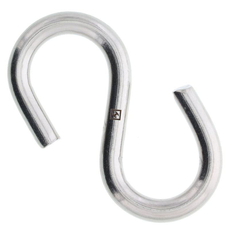 5/16 x 3.15 Stainless Steel S Hook