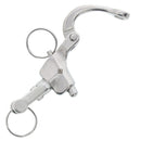 1/2 inch jaw swivel snap shackle open