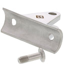 90 degree stainless steel deck hinge concave base screw pin alt1