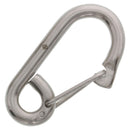 15/32" Stainless Round Spring Snap