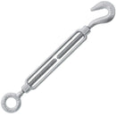 1/4" x 4" Chicago Hardware Hot Dip Galvanized Hook x Eye Turnbuckle