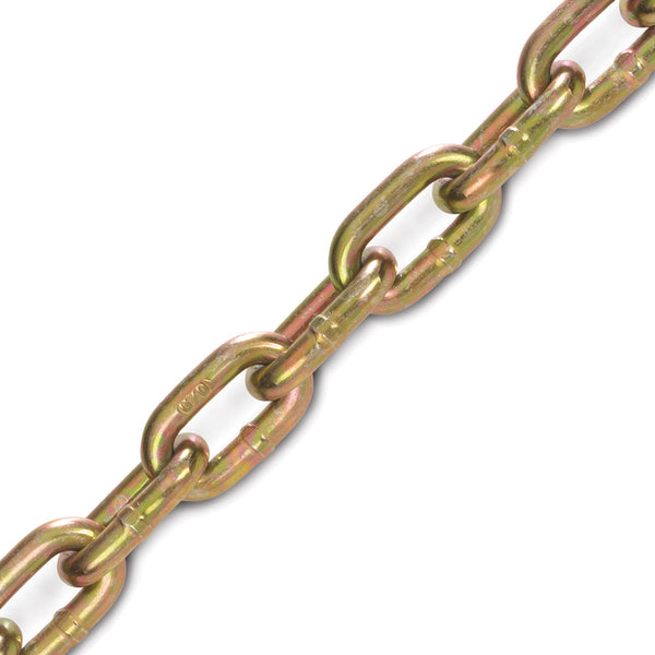 3/8" x 75' Grade 70, Yellow Chromate, Transport Chain, Pail#Title_Default Title