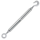 1/2" x 12" Chicago Hardware Hot Dip Galvanized Hook x Eye Turnbuckle