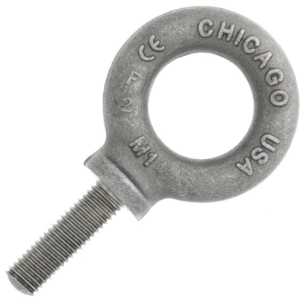 M14 Chicago Hardware Self Colored Metric Machinery Eye Bolt#Size_M14