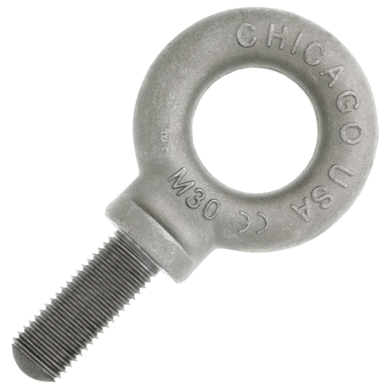 M30 Chicago Hardware Self Colored Metric Machinery Eye Bolt