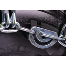 pewag 7mm, Star Stud, Ladder Pattern Tire Chains with Cams - Dual Triples - for Light Truck - Pair - USA4221SC 7ST