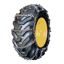 pewag 10mm, Square Link, Ladder Pattern Tire Chains without Cams - for Heavy Equipment - Pair - USA2612S 10mm