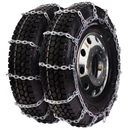 pewag 7mm, starWave, Ladder Pattern Tire Chains with Cams - Duals - for Heavy Truck - Pair - USA4241SC