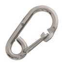 1/4" Stainless Round Spring Snap