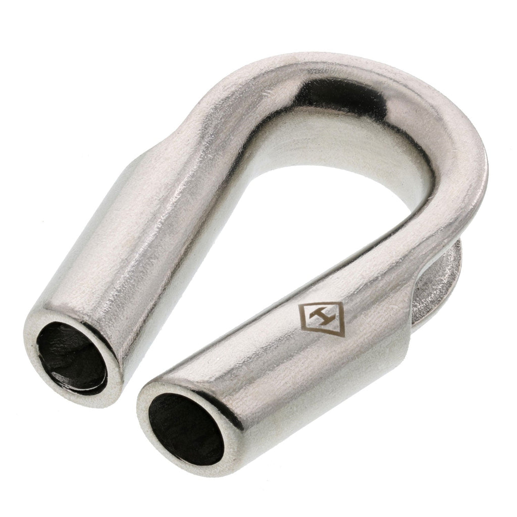 Winch Tube Thimbles 5/16 Inch Stainless Steel Trail-Gear - Valley