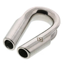 1/4" - 5/16" Stainless Steel Tubular Thimble